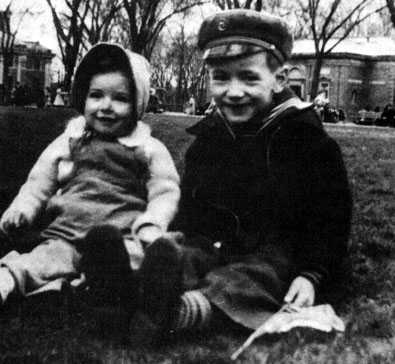 Neighbor Paula Duszik and Bobby Darin