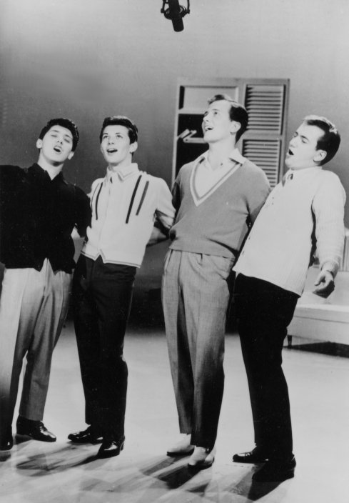 Paul Anka, Frankie Avalon, Pat Boone, and Bobby