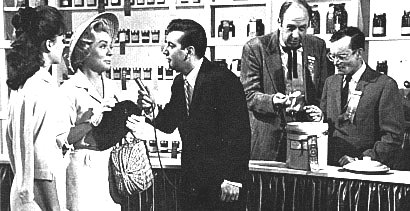 Bobby,Pamela Tiffin,Alice Faye and Wally Cox